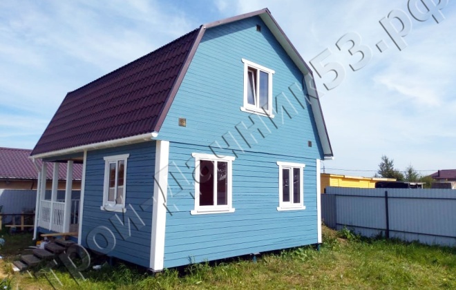 3 Брусовой дом ОД-5 6×8, 48 м², Московская область, городской округ Ступино, Село Щапово (7)